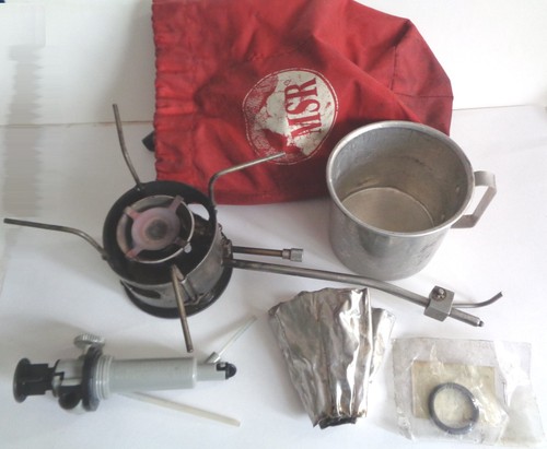 Stufa campeggio vintage msr - da,