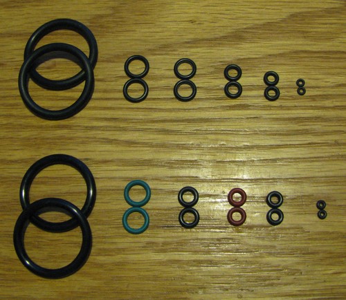 Set rings fornello da - set, o-rings