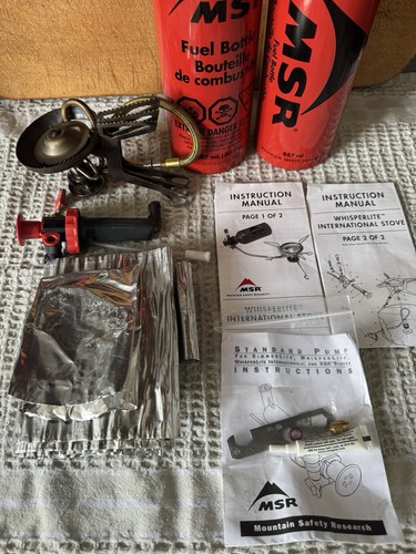Stufa msr whisperlite con - stufa,
