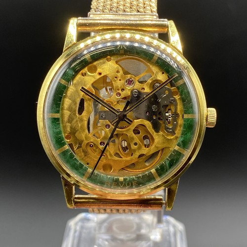 Targa orologio vintage revue - targa,