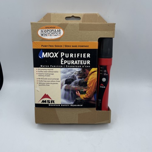 Msr miox water - miox, filter